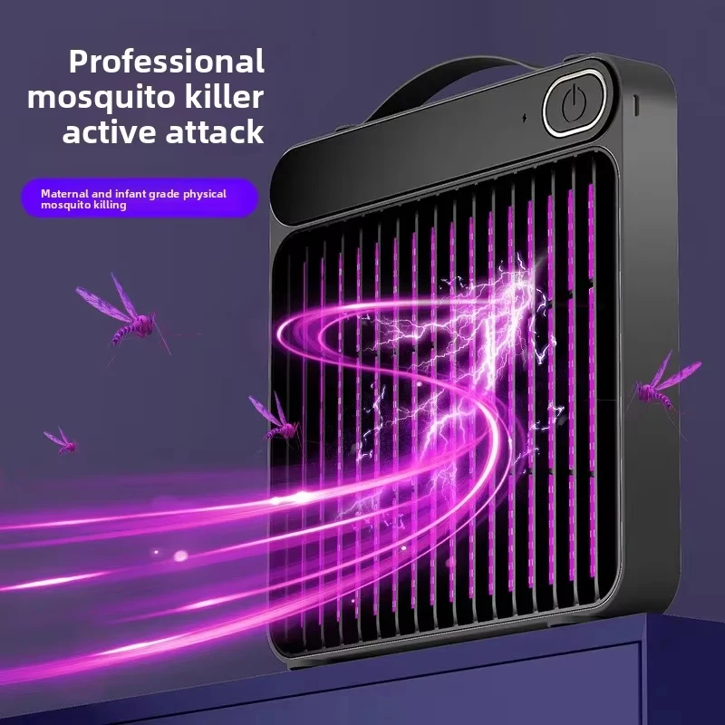 Portable UV Electric Bug Zapper Mosquito Killer Lamp USB Rechargeable Hanging Design Fly Insect Trap Indoor  Commercial Use