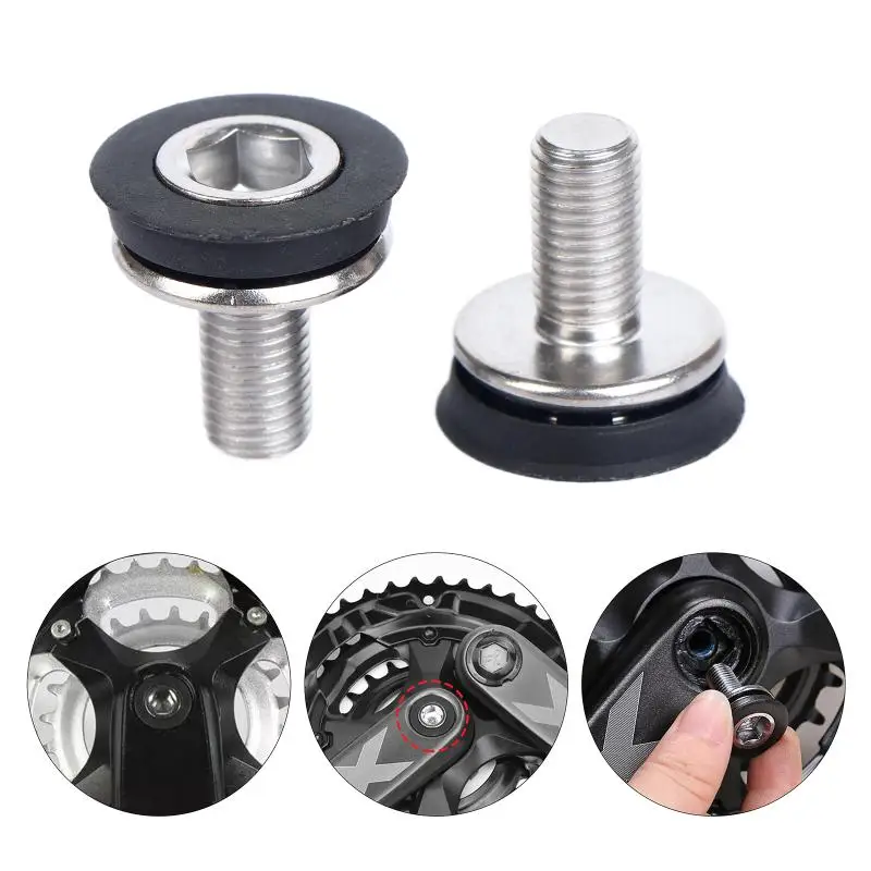 طقم تصليح مسامير المحور السفلي للدراجات الداخلي M8 مسامير سداسية، 2/5/10 قطعة براغي