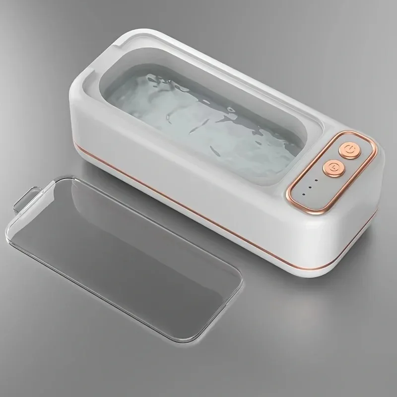 Portable Ultrasonic Cleaner Jewelry Watch Glasses High Freq Vibration USB Multi-Purpose Cleaning for Watch Straps