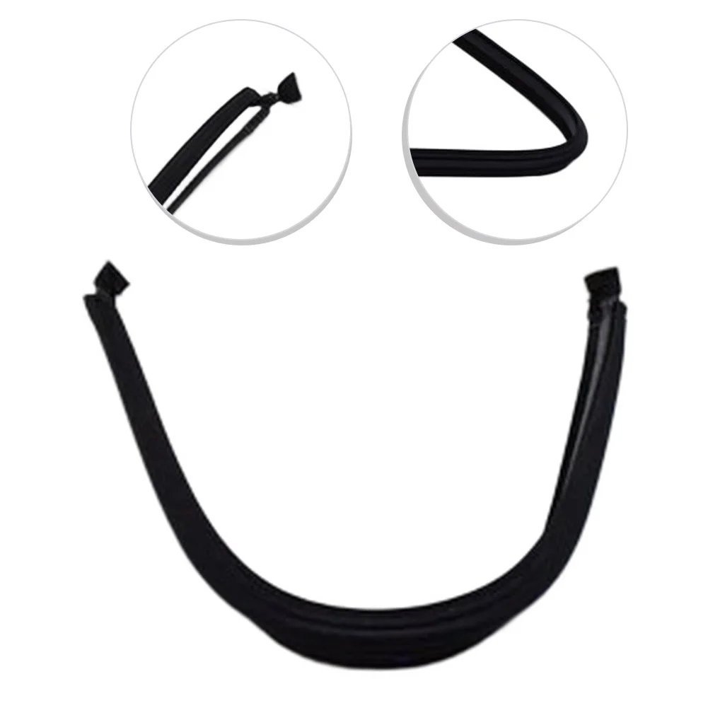 

Sunroof Weatherstrip Roof Wind Deflector Seal For Highway Driving Black Panoramic Roof Deflector Seal Wear Resistant Material