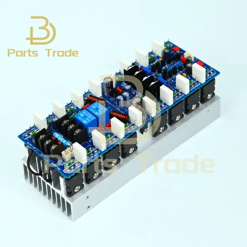 V162 High Power Dual Channel Professional Stage Amplifier Board for Imported 5200 1943 Stereo HiFi 2 Channel Home Use