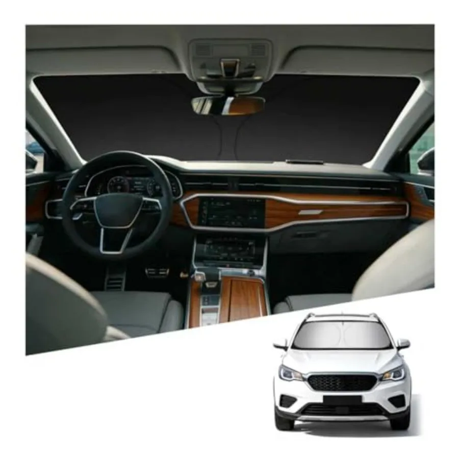 

63×33 Inch Car Windshield Sun Shade, Front Windshield Cover Sun Shade for Cars Interior Protection and Heat Reduction, Fodabe C