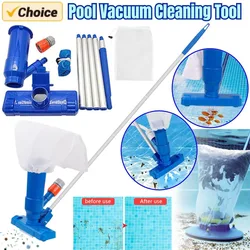 Pool Vacuum Brush Head with Mesh Bag Swimming Pool Cleaning Tools Pool Cleaning Vacuum Cleaner Suction Head for Swimming Pools