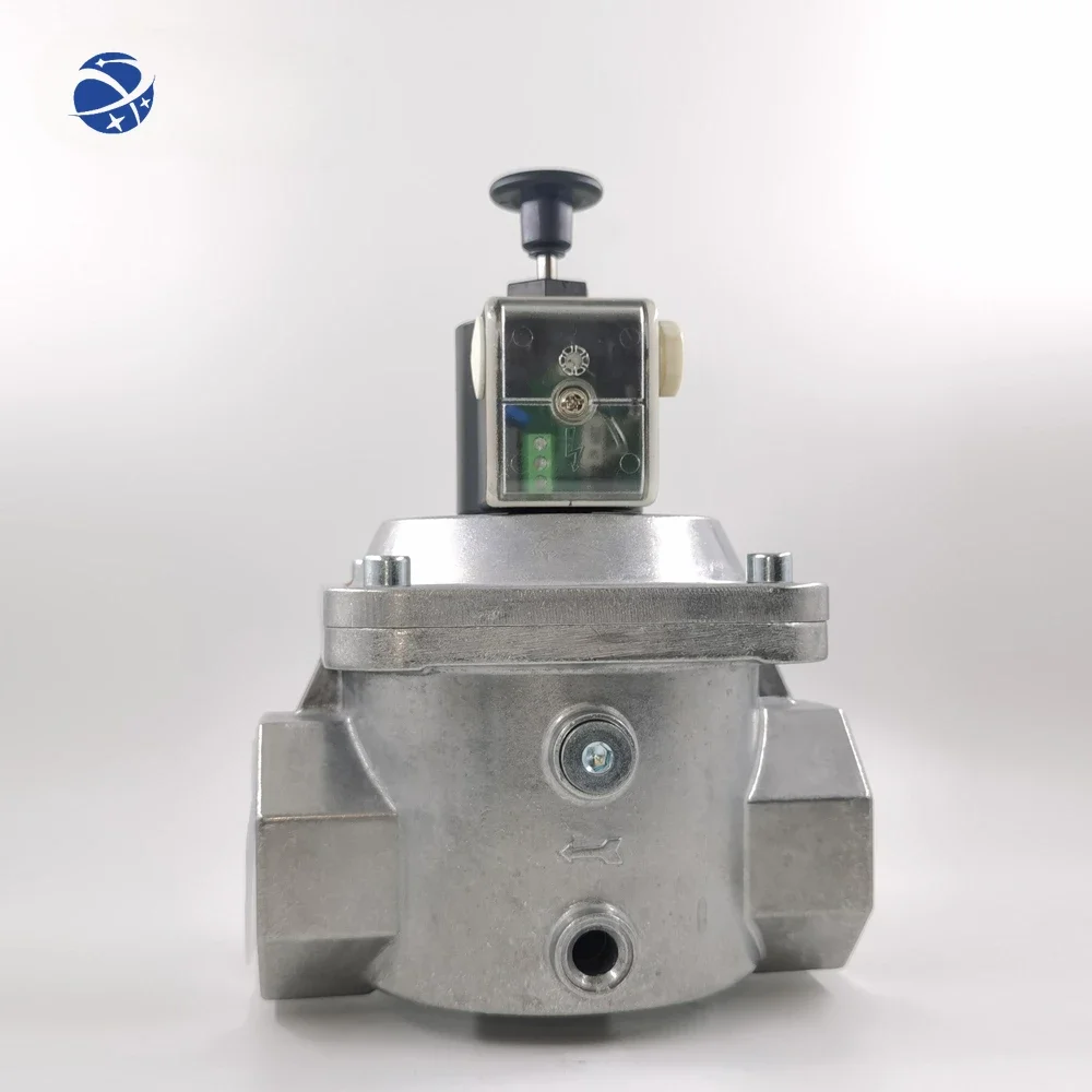 China Factory Supply Fuel gas solenoid flow control valve for industrial burner