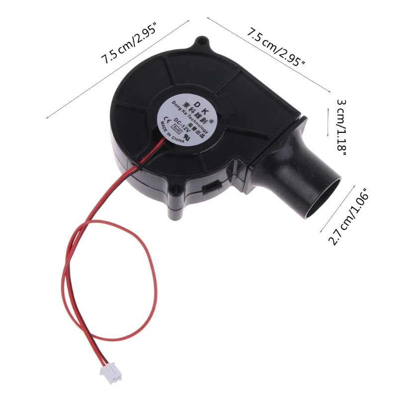 Рисунок 6 - 7530 вентилятор 75x75x30 мм 5 В