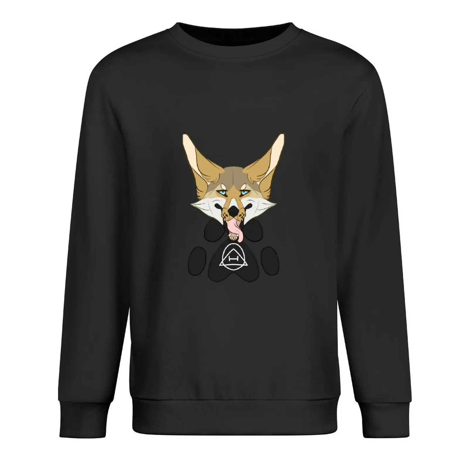 

Canine Coyote Therian Pullover men clothing japanese style mens clothes men clothes winter man sweatshirt