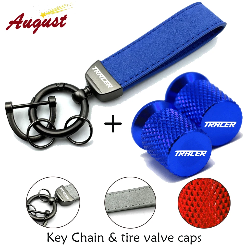 For YAMAHA TRACER 9/gt tracer7 /gt tracer 900/gt tracer 700/gt MT07 MT09 2020 2021 2022 2023keychain Key Chain & tire valve caps