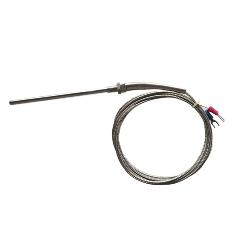 

Probe Type Temperature Sensor M8 Probe Type Thermocouple K-Type Oven Kxff High Temperature Resistant Probe Shielded Wire