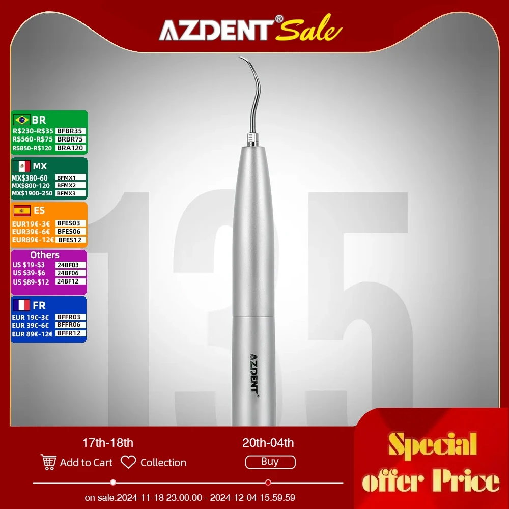 Azdent Dental  Air Scaler Handpiece  Sonic S Fit For KAVO MULTIflex Coupling