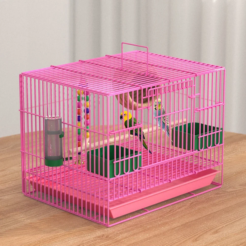 

Indoor Foldable Rabbit Cage Large Space Bunny Crate Small Animal Pull Out Tray Cage Household Anti-Spray Urine Rabbit Cage