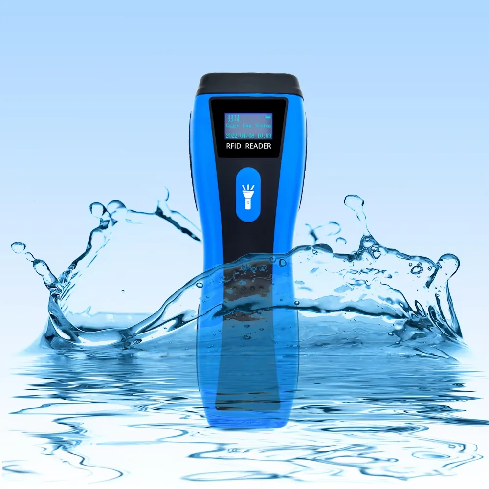 2026unique Security Guard Tracking RFID Guard Patrol System Software Watchman Clocking System With Flashlight