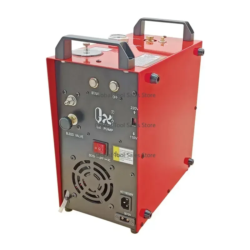 GX-E-CS4 400bar Portable Piston Air Compressor – 12V/110V/220V (Oil-Water Separation)
