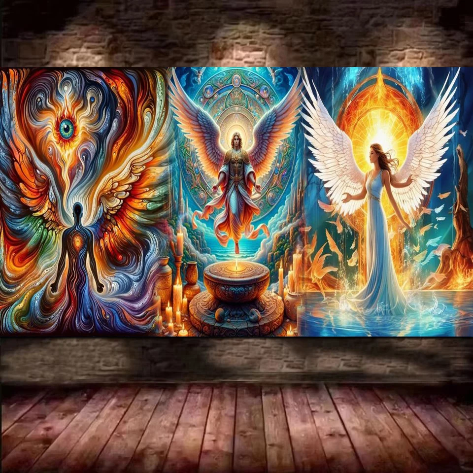 

European Mythological Portrait Angel New 2026 Large Size Full Diamond Painting DIY Embroidery Diamond Art Mosaic For Decor Gift