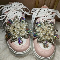 Pink Studded Trendy Women's Shoes