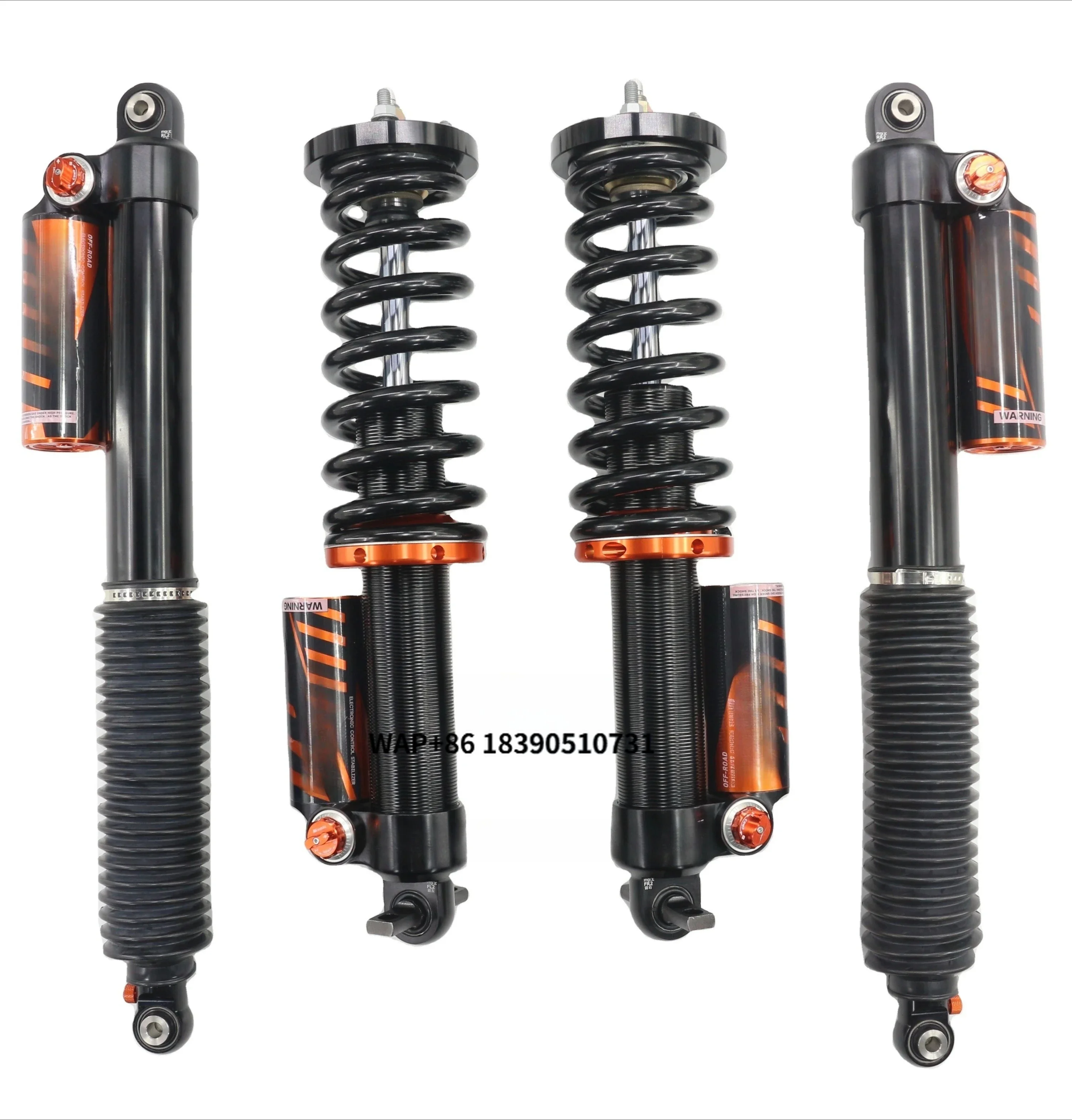 New Ranger for Gas Pressure Shock Absorber Suspension Electronic Compression and Rebound Set with Two Year Warranty