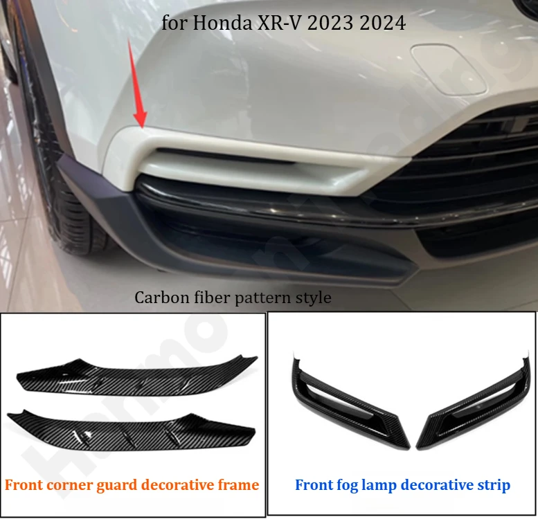 

Для Honda XR-V 2023-2024: Защитный кожух/накладка на передние противотуманные фары / Аксессуары для тюнинга экстерьера автомобиля / Декоративная защитная накладка на противотуманную фару