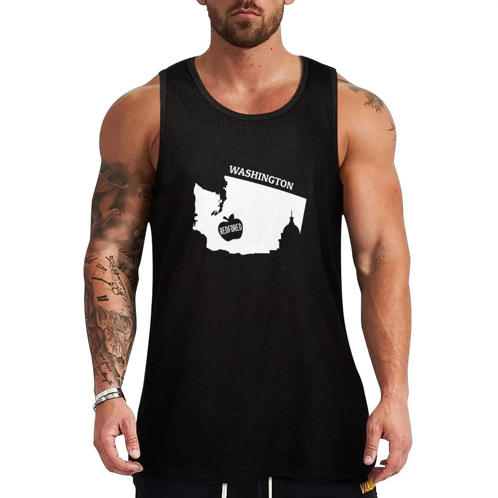 

Red For Ed Washington Educators Tank Top Basic Tank Top for Daily Wear Comfort Soft Fabric