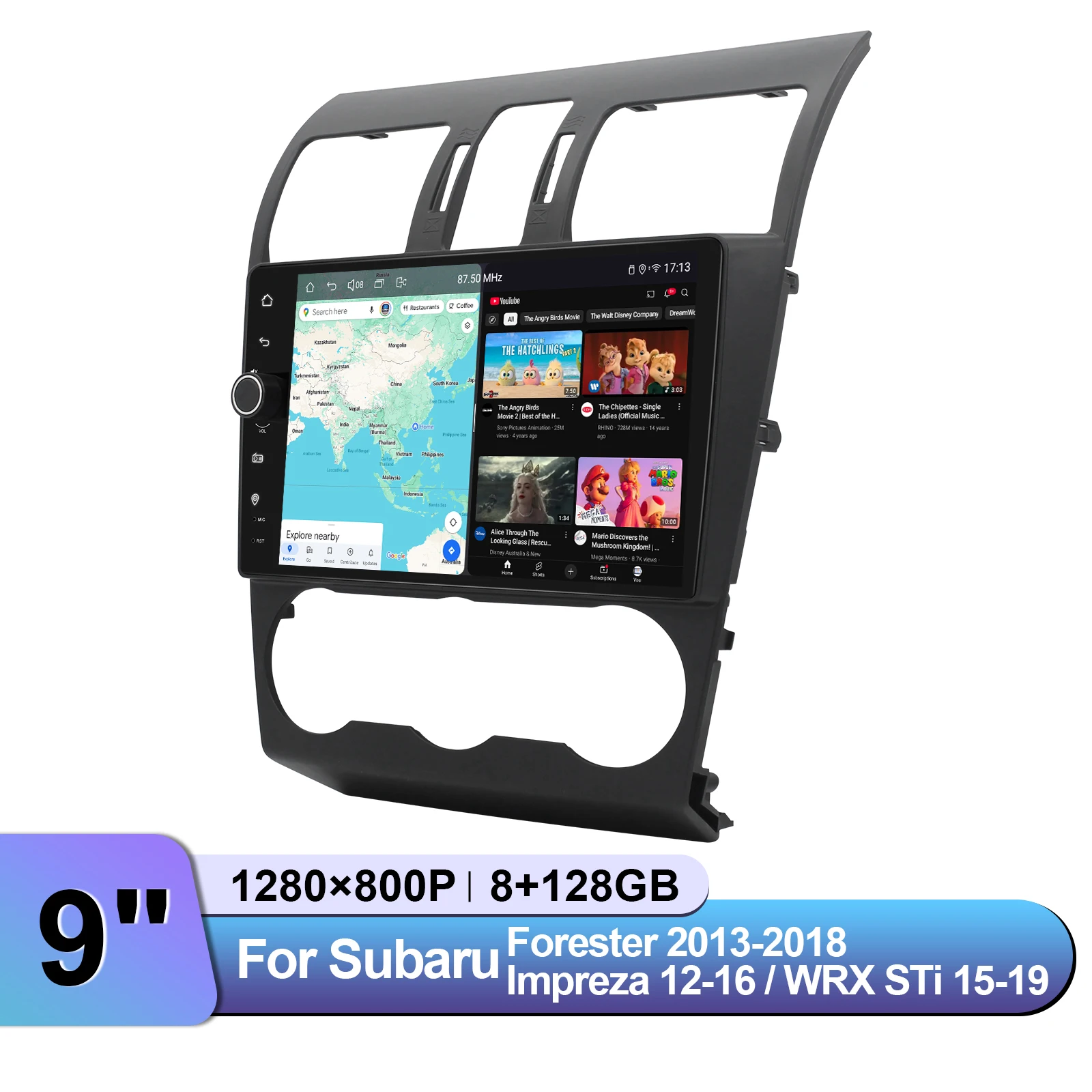 JOYING Plug & Play 9 "Android 13 راديو ستيريو للسيارة لسوبارو فورستر/امبريزا/WRX STi 2012-2019 Carplay بلوتوث بدون استخدام اليدين #2