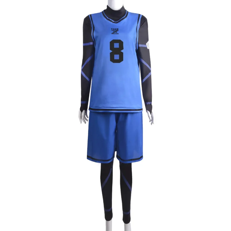 Perruque de Costume de Cosplay Anime Blue Lock, Isagi Yoichi Nagi Chigiri Rensuke Kunigami Bachira Megur, combinaison Club de Football Spo, nouvelle collection 2025