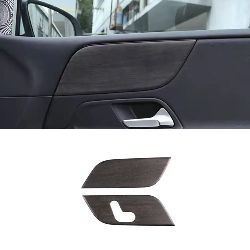 

For Mercedes Benz GLA/GLB/B Class H247 GLB X247 W247 2020-2024 Car Interior Door Panel Button Switch Cover Carbon Texture Trim