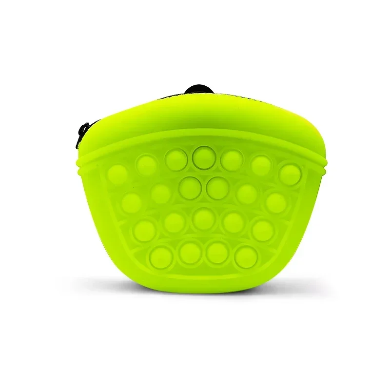 Pet Portable Dog Training Waist Bag Treat Snack Bait Dogs soft washable Outdoor Feed Storage Pouch Food Reward silica Bags