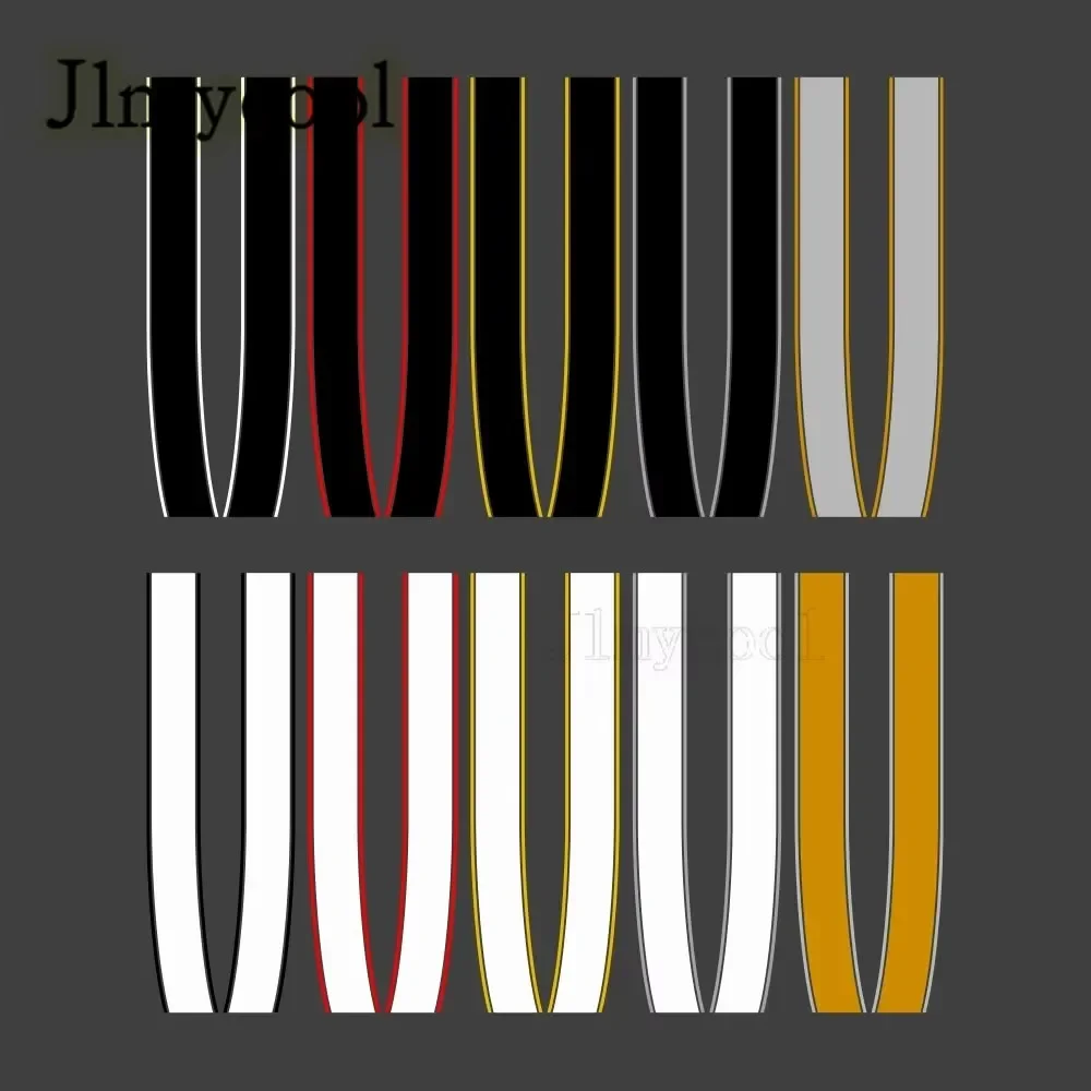 Decor for Mini Cooper S JCW R55 R56 R60 R61 F54 F55 F56 F60 Car Sticker Engine Hood Bonnet Stripes Decals Countryman Accessories