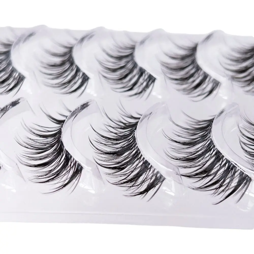 Faux cils de style thaïlandais, naturels, longs et vaporeux, en faux vison 3D, sans cruauté, pour extension de cils