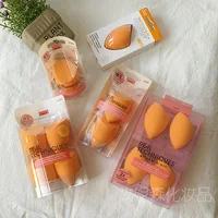 RT Beauty Egg Makeup Sponge 3D Fluffy Brush for Wet & Dry Use (Orange) 2