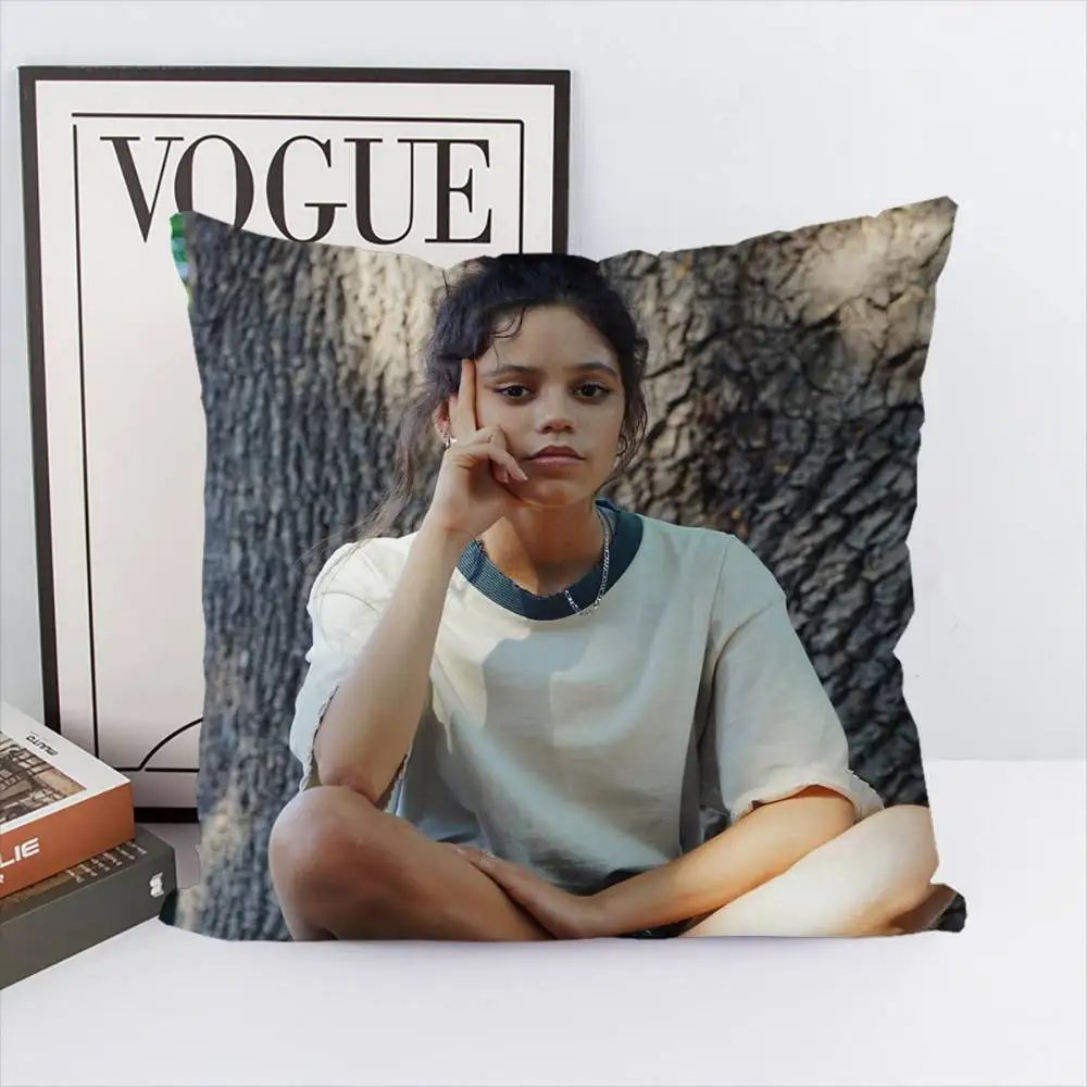 

Jenna Ortega Pillow Case Luxury Double-sided For Car Pillows 45x45 Cushions Cover Home And Decoration Sofa Pillowcase 50x50