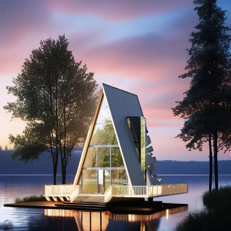 YG مصنع حاوية منزل جاهز المحمولة منزل صغير وحدات فيلا المنازل منزل صغير ضوء الصلب بيوت فيلا الجاهزة #6