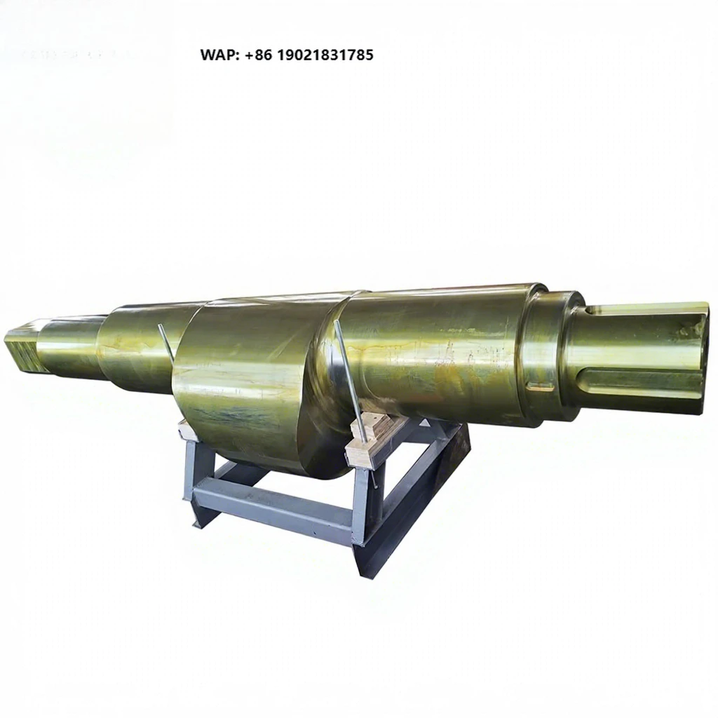 Large Camshaft Eccentric Shaft Forging Engine Crankshaft for Heavy Mechanical Equipment