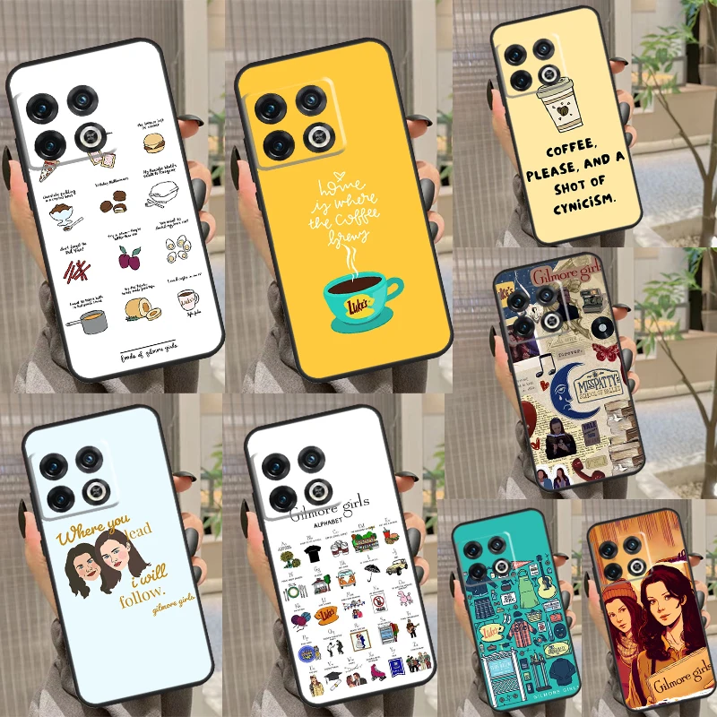 Gilmore Girls Collage Case For OnePlus 11 8 9 10 Pro Nord 2T N10 N20 N30 CE 2 3 Lite OnePlus 10T 8T 9RT 10R Cover