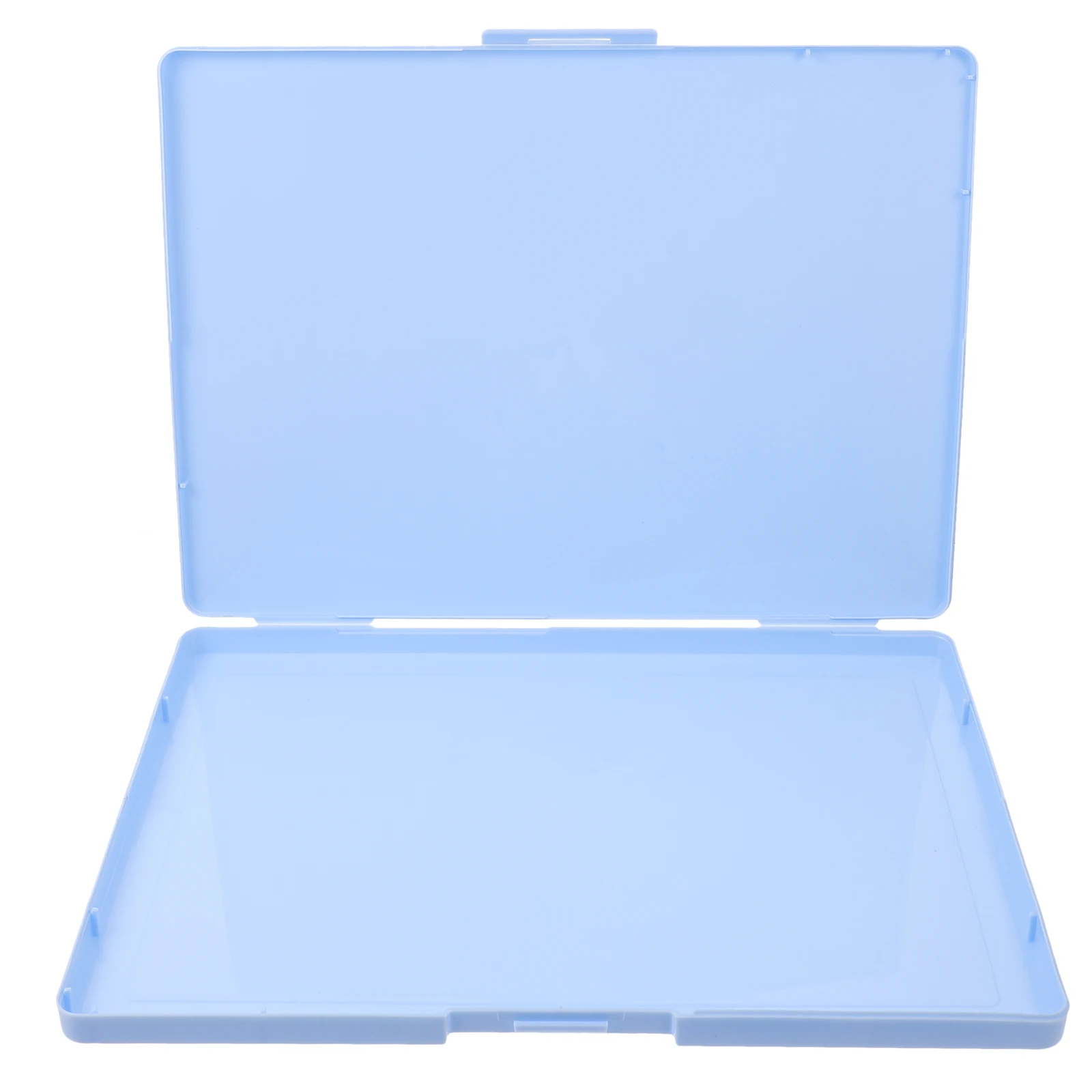 

File Storage Box Colored Travel Small Card Holder Boxes Document Plastic Macaron Office