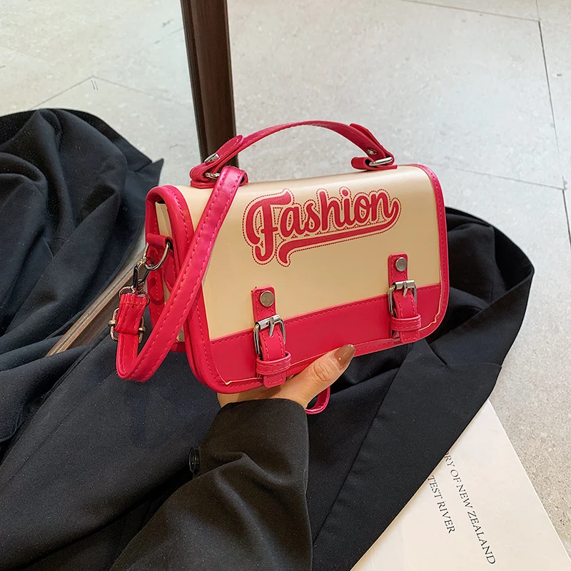 

Женская сумка Faionable Color Blo, повседневная сумка через плечо, простой дизайн, весна-лето, новая сумка из мягкой искусственной кожи