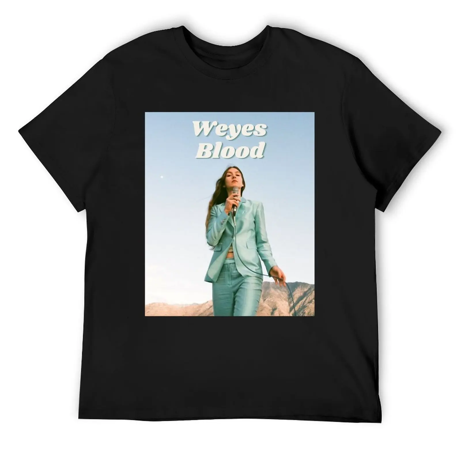 

Weyes Blood T-Shirt graphic shirts plus size tops cotton man t-shirts men clothing