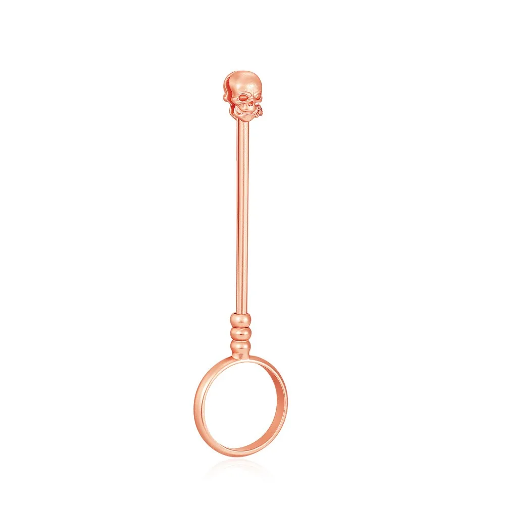 Skull J Holder Ring