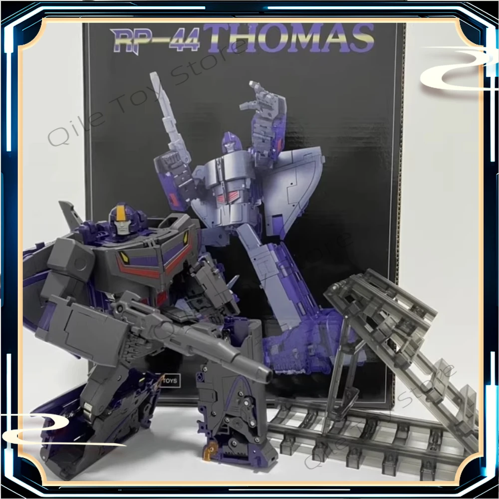 

In Stock Transformed Toys RP-44 KO Three-change Warrior Alloy Finished Movable Toy Model Action Figure Collection Gift