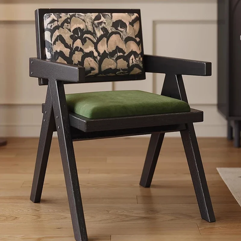

Designer Nordic Living Room Chair Vanity Modern Dining Chair Luxury Mobile Butterfly Ergonomic Comfortable Wood Sillon Furniture