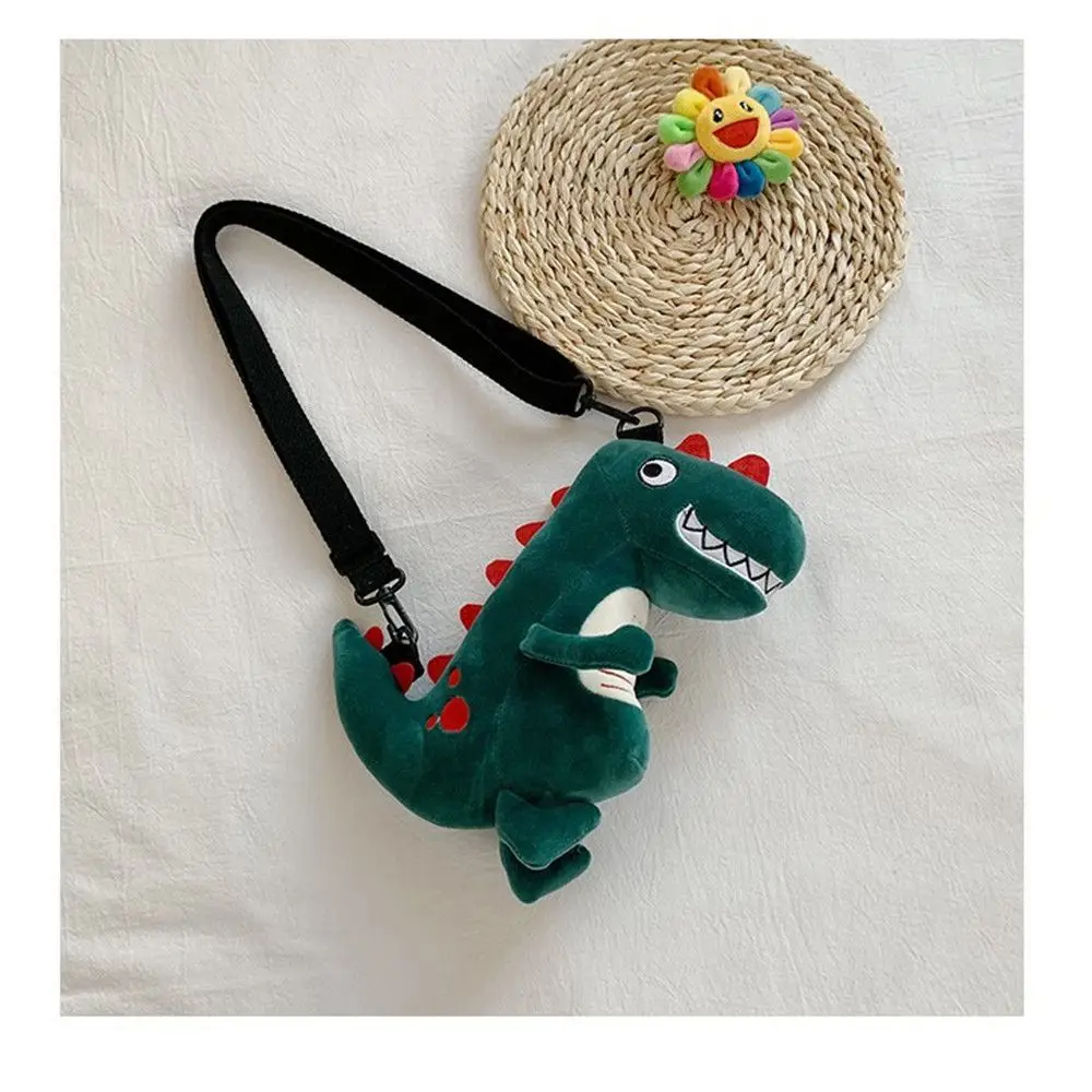 Cute Dinosaur Children Backpack Cartoon Plush Toy Bag Gift for Kids Travel Shoulder Bag For Toddler Preschool Kids