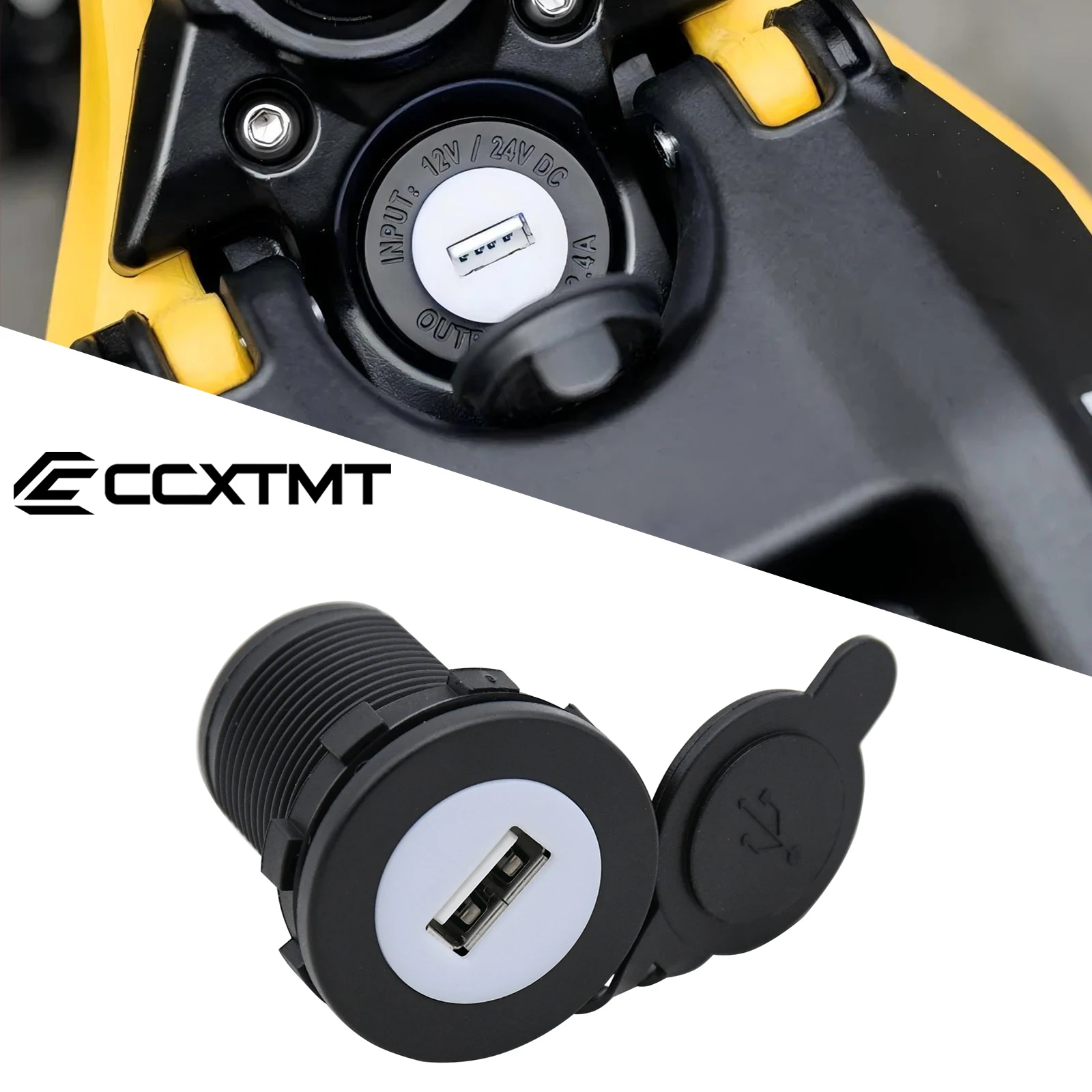 Motocross Dirt Bike Zubehör USB Ladegerät Schnittstelle für Sur Son Sur-Ron Light Bee S & Light Bee X Elektrofahrrad Universal
