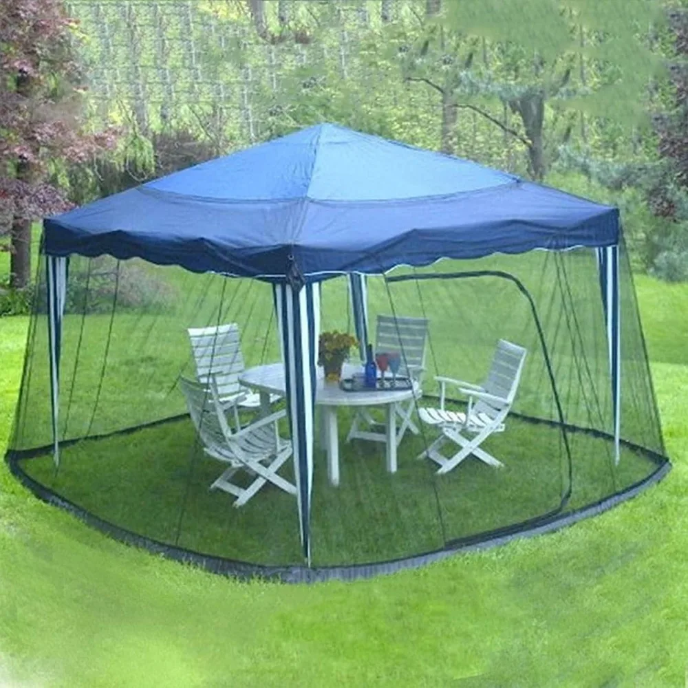 

Patio Mosquito Netting, Square Umbrella Mosquito Net, with Adjustable Rope and Double Zipper Door, Mosquito Netting for Outdoor