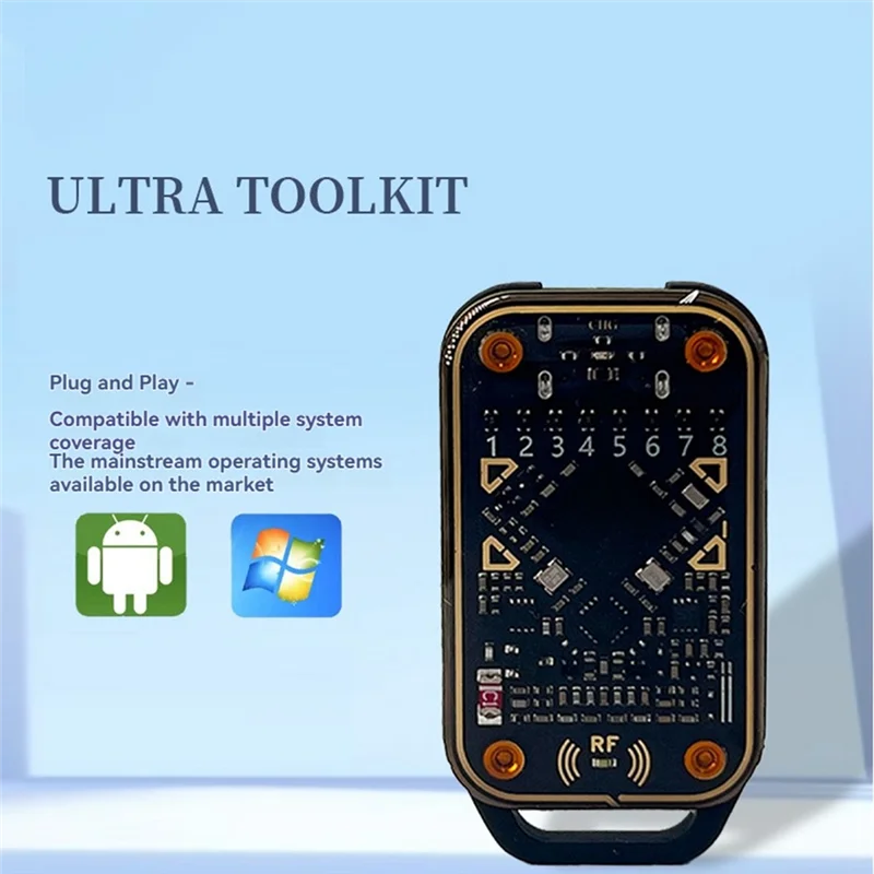 بطاقة كشف فائق الحرباء BNVN-RFID متوافقة مع ناسخة علامة قارئ معرف قارئ NFC