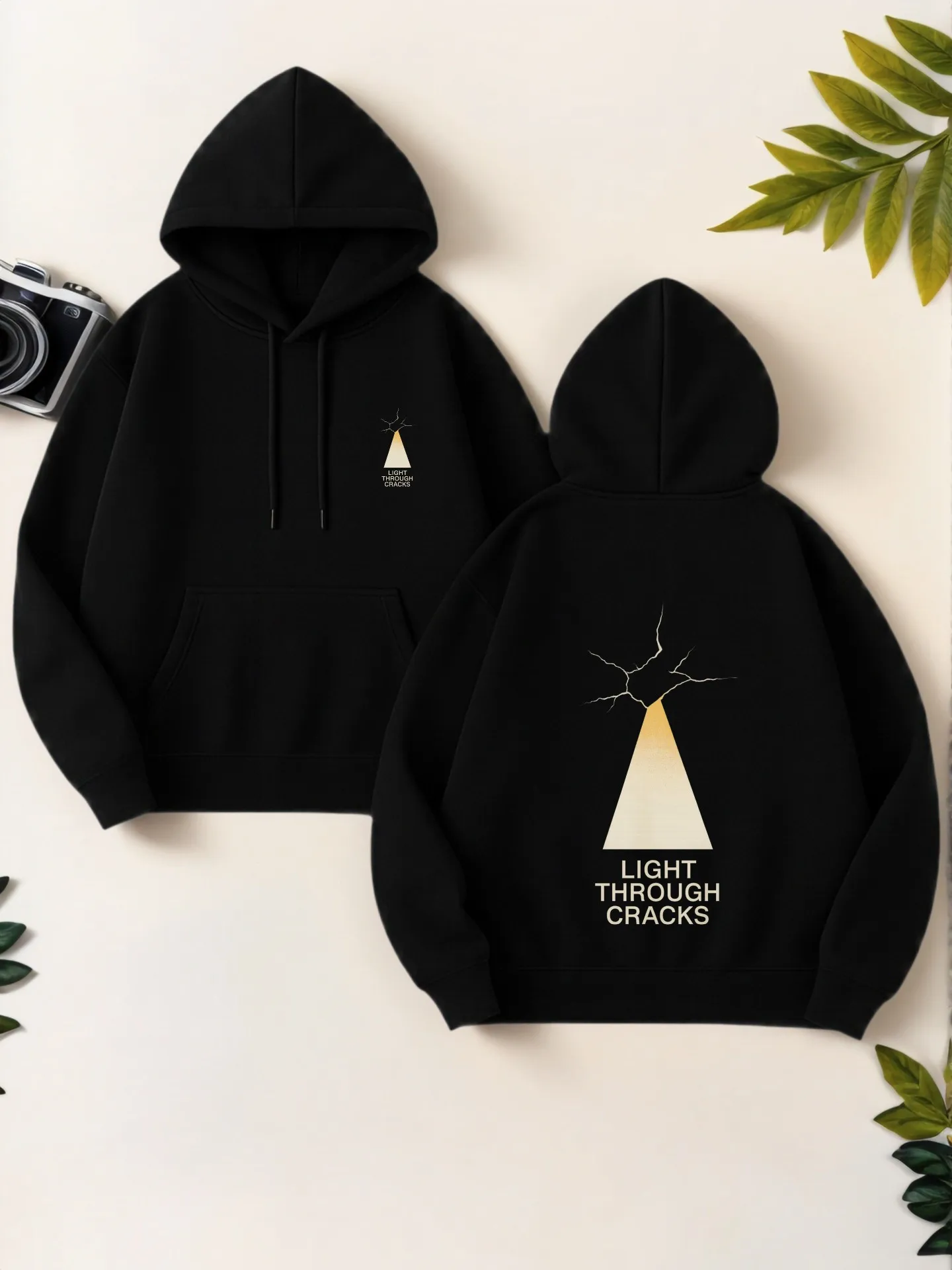 Felpa con cappuccio grafica da donna, design estetico minimalista, tessuto morbido, abbigliamento casual quotidiano, per giovani uomini