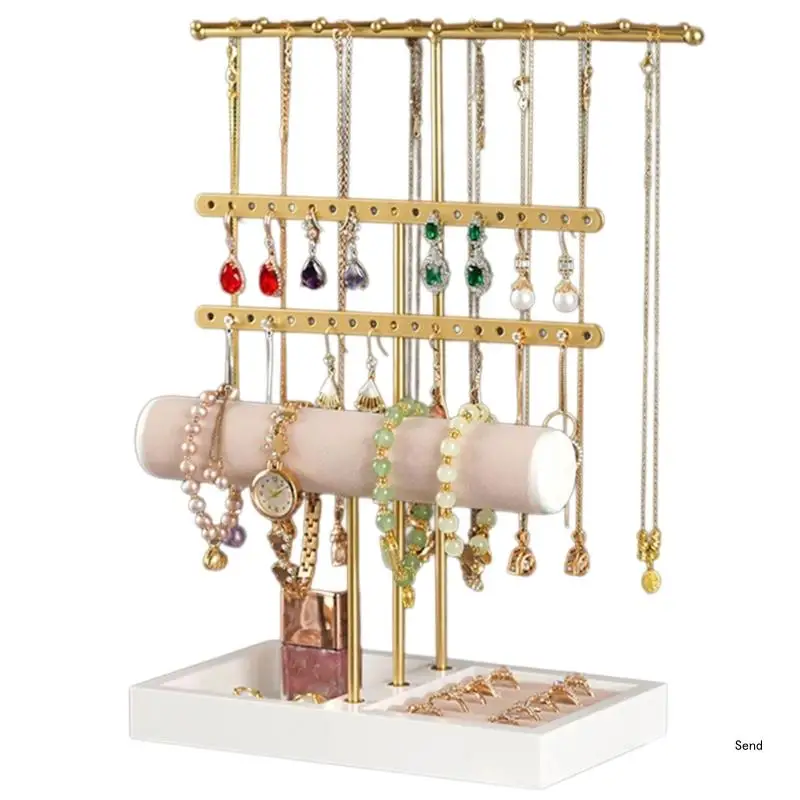 Stylish Jewelry Display Rack Jewelry Hanger Desktop Jewelry for Rings
