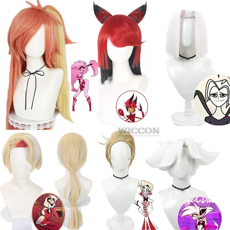 

2025 yiyi Charlie Momningstar Cosplay Wig Rutte Dust Angel Halloween