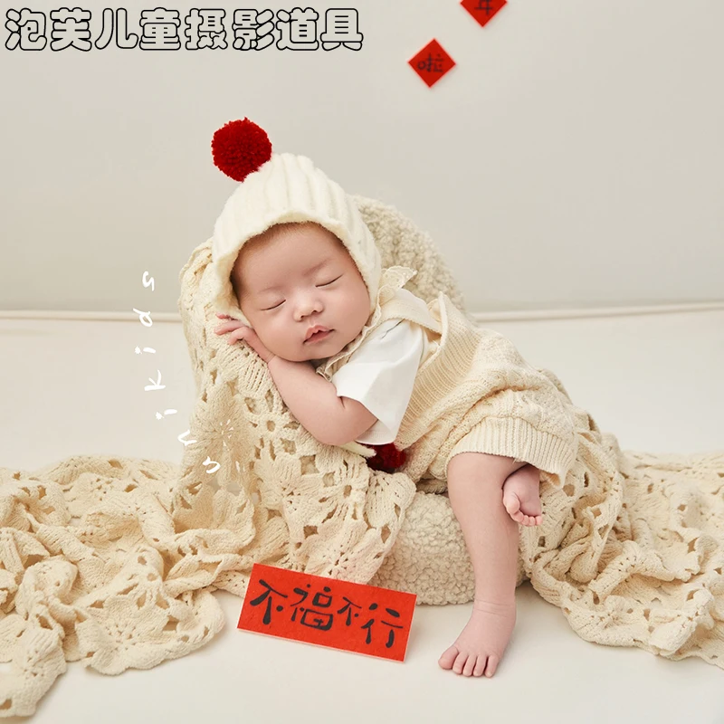 

Hundred day photo costume props baby photography clothes full moon newborn childrens photography 신생아촬영 신생아