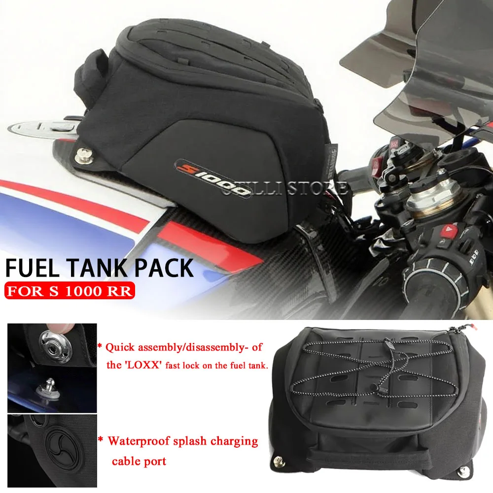 

Motorcycle Fuel Tank Bag For BMW S1000 RR S1000RR s1000rr 2019-2025 Waterproof Bag Oil luggage storage bag suitable