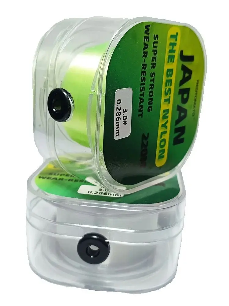 Japan 220M High Quality Fluorocarbon Coated Fishing Line  Monofilament Nylon Invisible Carp Fishing  Line