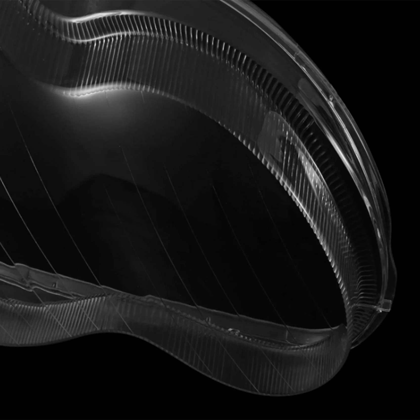 

2 Pcs Car Front Headlight Headlamp Lens Cover PC Shell For W203 2001-2007 2038203161 2038201159