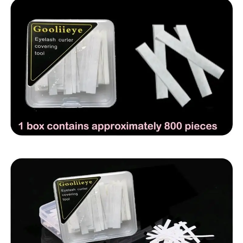 1000Pcs Eyelash Perm Paper for Eyelash Curler Lash Lifting Tools Makeup Accessories Rods Applicator for Beauty Care